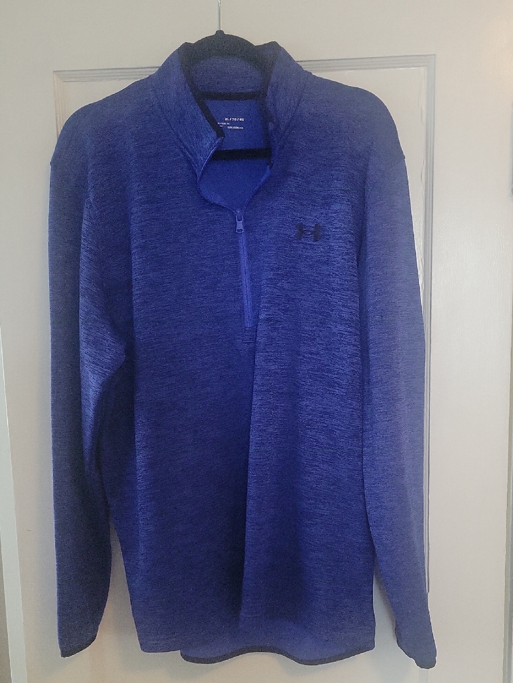 Under Armour Men’s Royal Blue Half-Zip Pullover Sweater